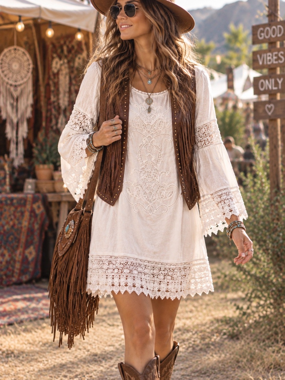 Ralph Lauren Crochet Cotton Dress